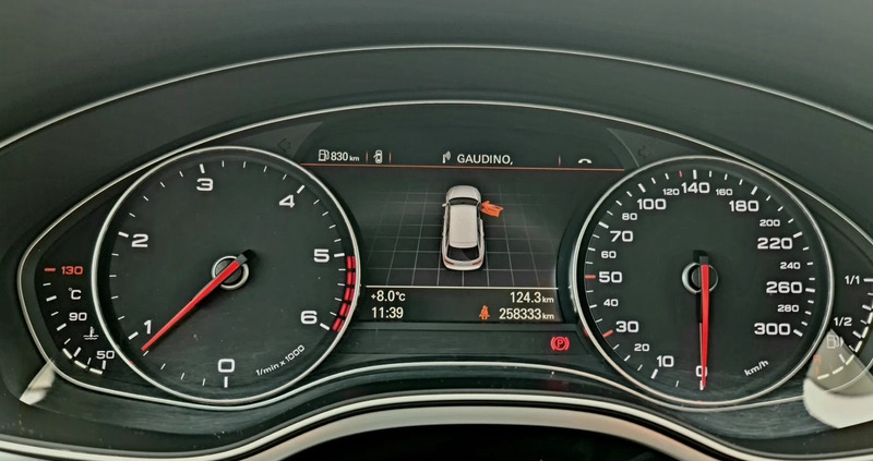 Audi A6 cena 59999 przebieg: 258000, rok produkcji 2013 z Dzierżoniów małe 301